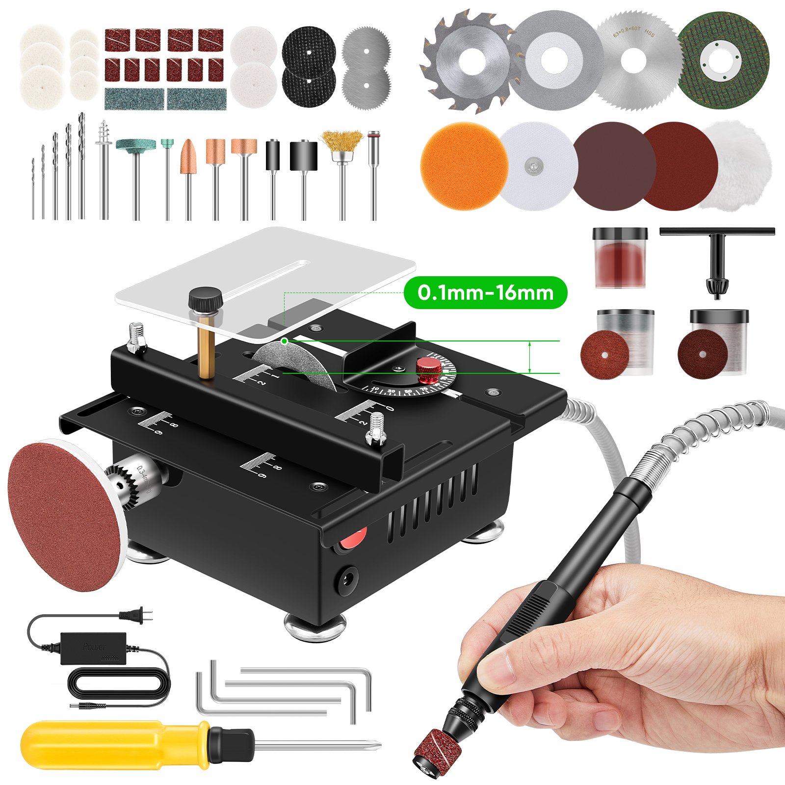 SAKER Mini Multifunctional Table Saw