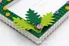 Jungle DIY Building Block Photo Frame Kit,Creative Handmade Assembled Photo Frame Handmade Craft Gift Home Tabletop Display Decor