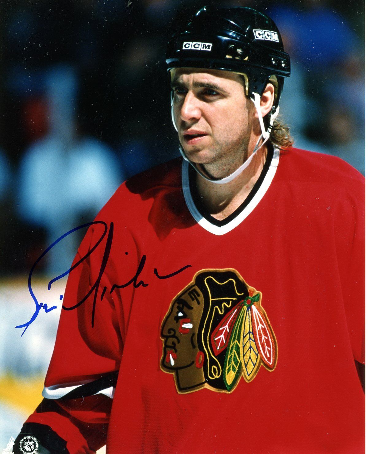 Bernie Nichols Autographed 8x10 Chicago Blackhawks # S276