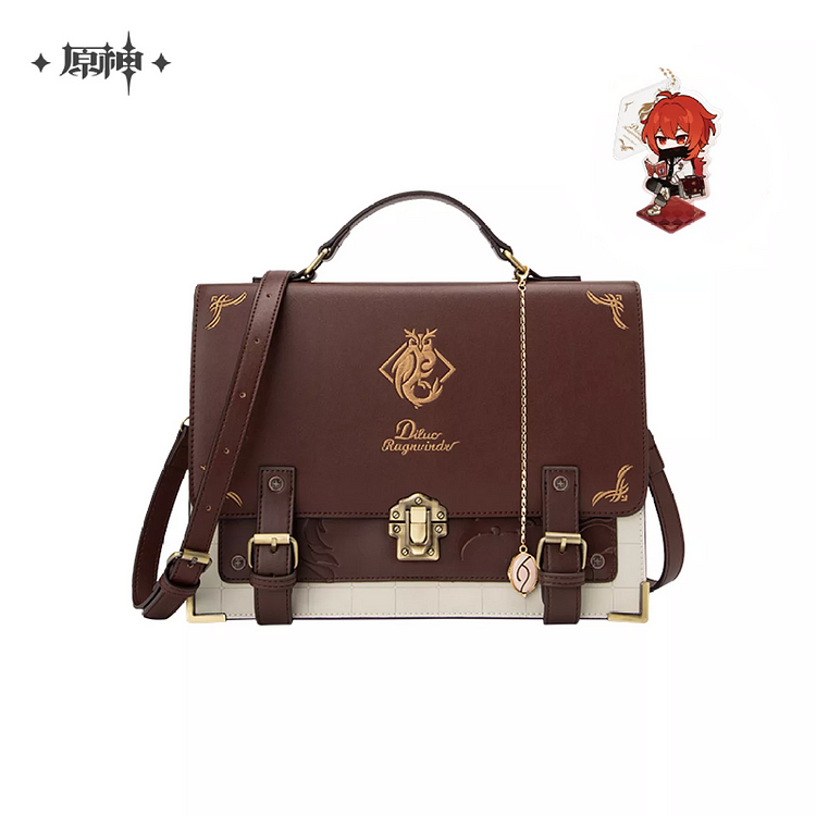 Diluc Theme Bag[Original Genshin Official Merchandise] 