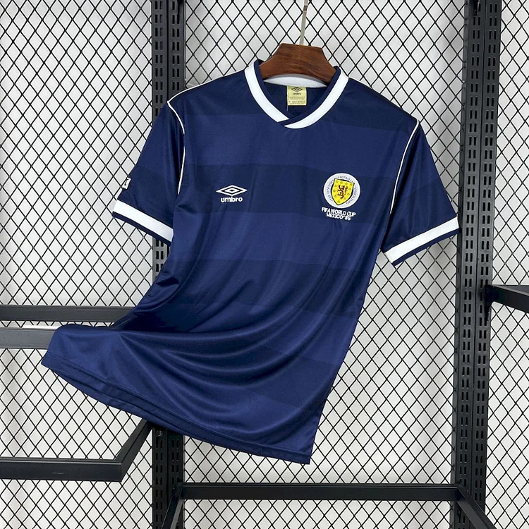 1986 Scotland Home Retro Jersey