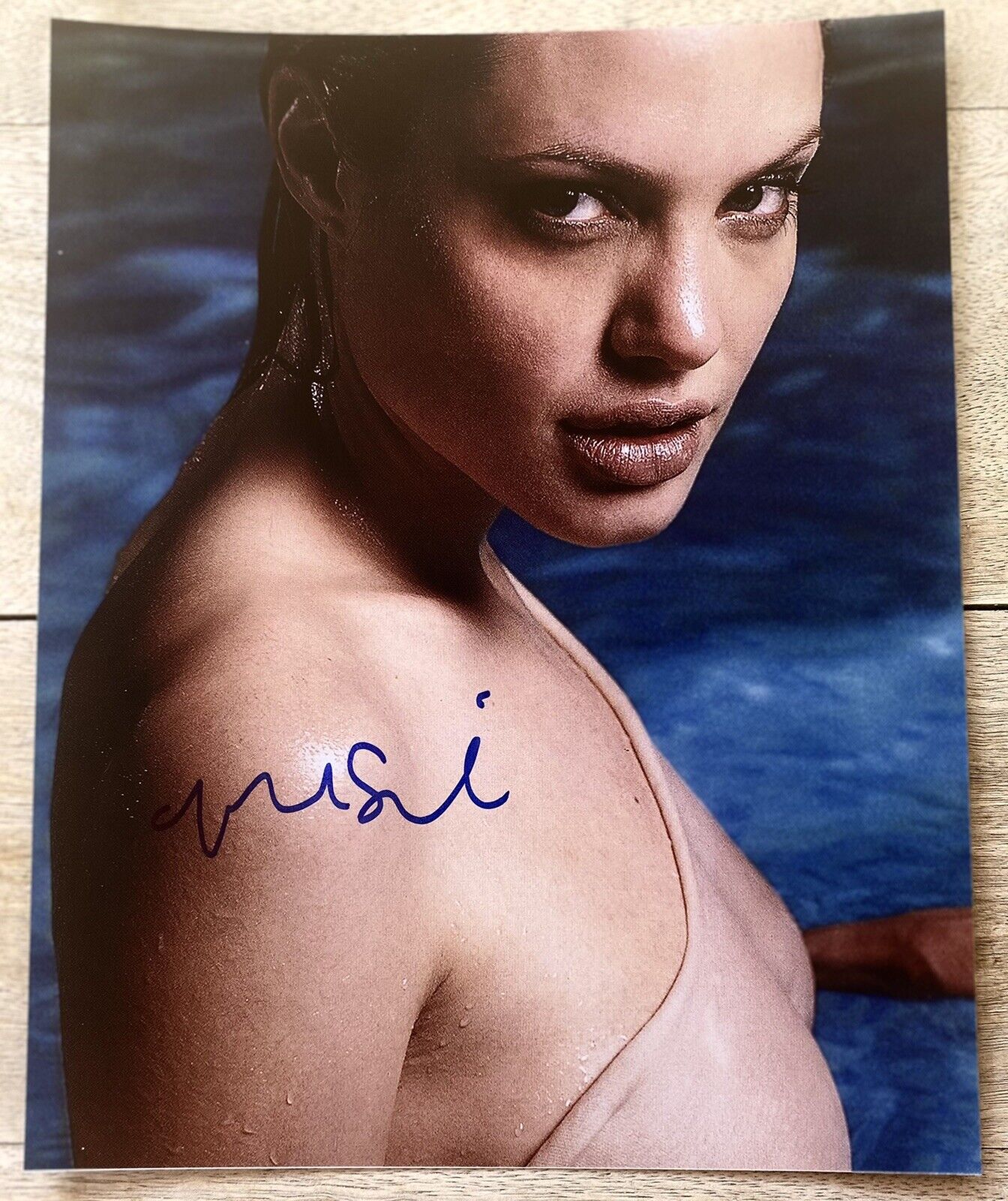 Angelina Jolie Signed Sexy Picture Autographed 8x10 Photo Poster paintinggraph COA