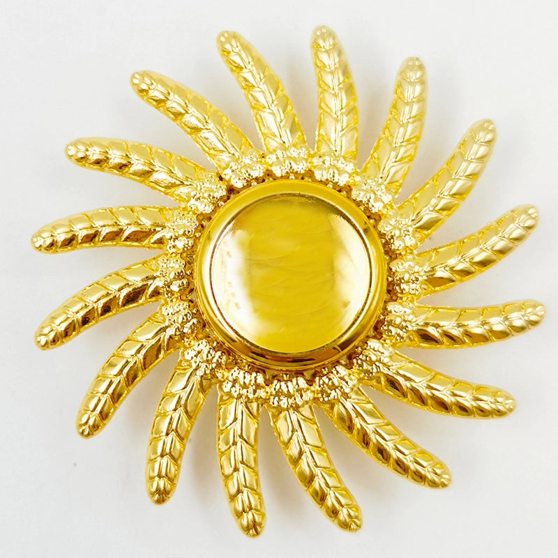 Creative Zinc Alloy Bronze Hand Spinner Finger Rotating Decompression Toy