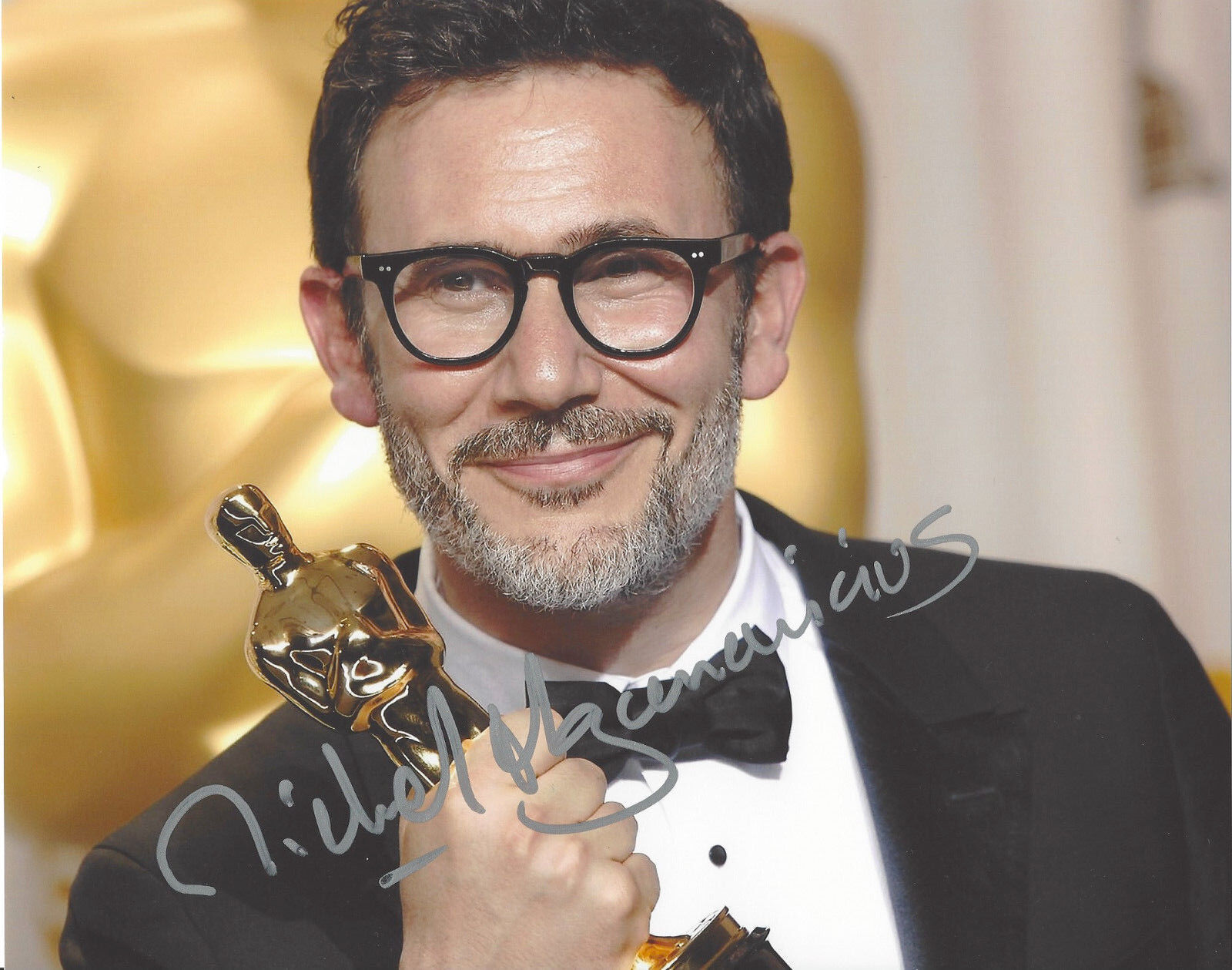 DIRECTOR MICHEL HAZANAVICIUS SIGNED AUTHENTIC THE ARTIST 8X10 Photo Poster painting COA PROOF