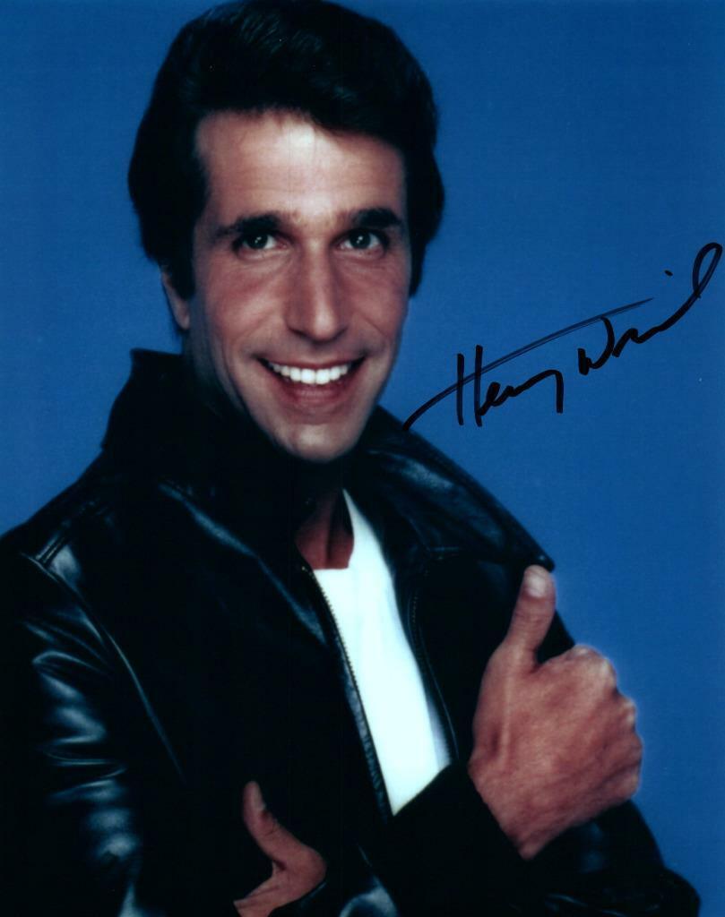 Henry Winkler signed 8x10 Picture autographed Photo Poster painting Nice Photo Poster painting with COA