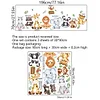Cartoon Animal Self Adhesive Wall Sticker Home Kindergarten Decor