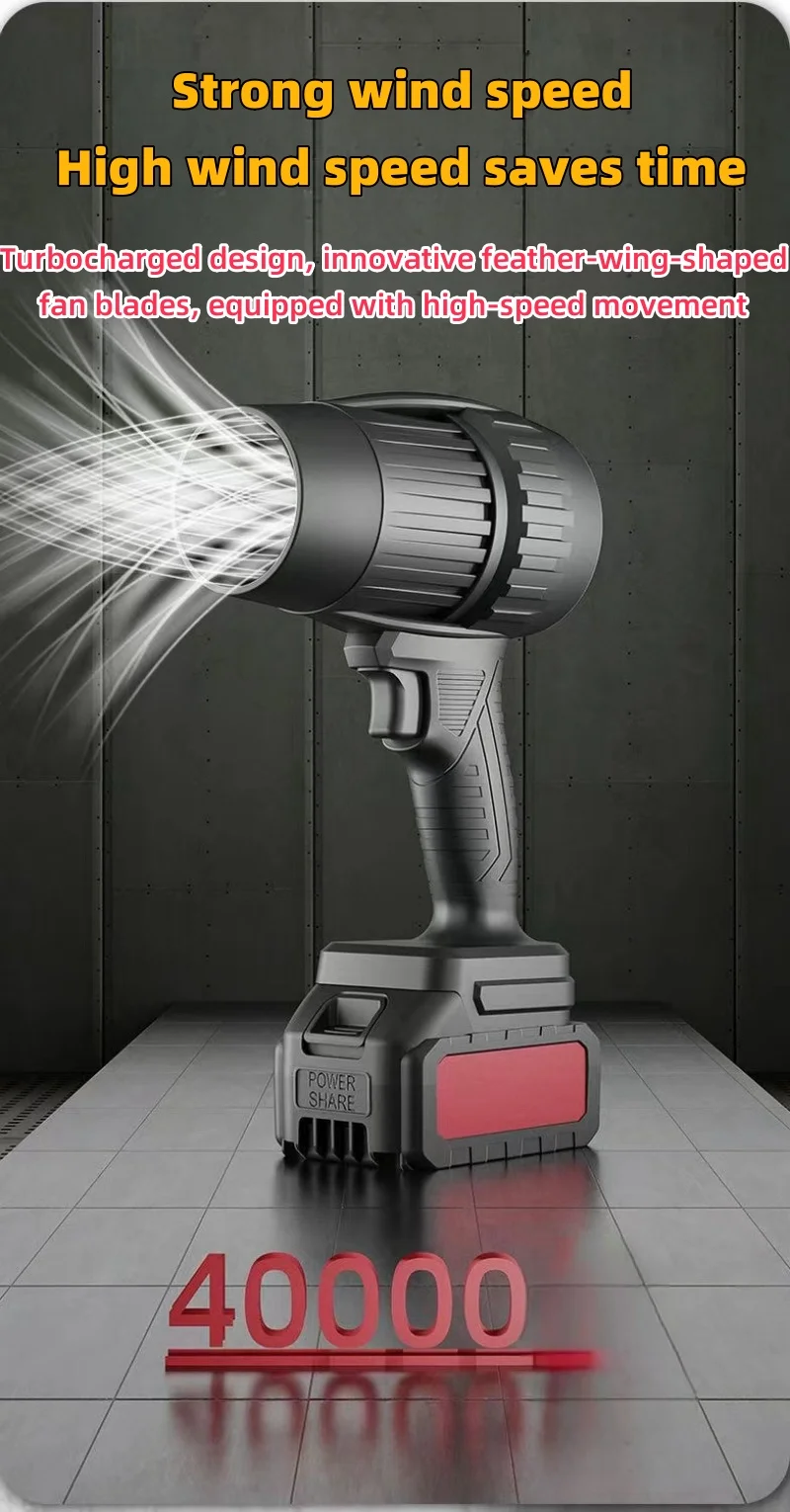 Violent Fan Dust Removal Snow Removal Car Washing Water Blowing High Power Turbine Blower