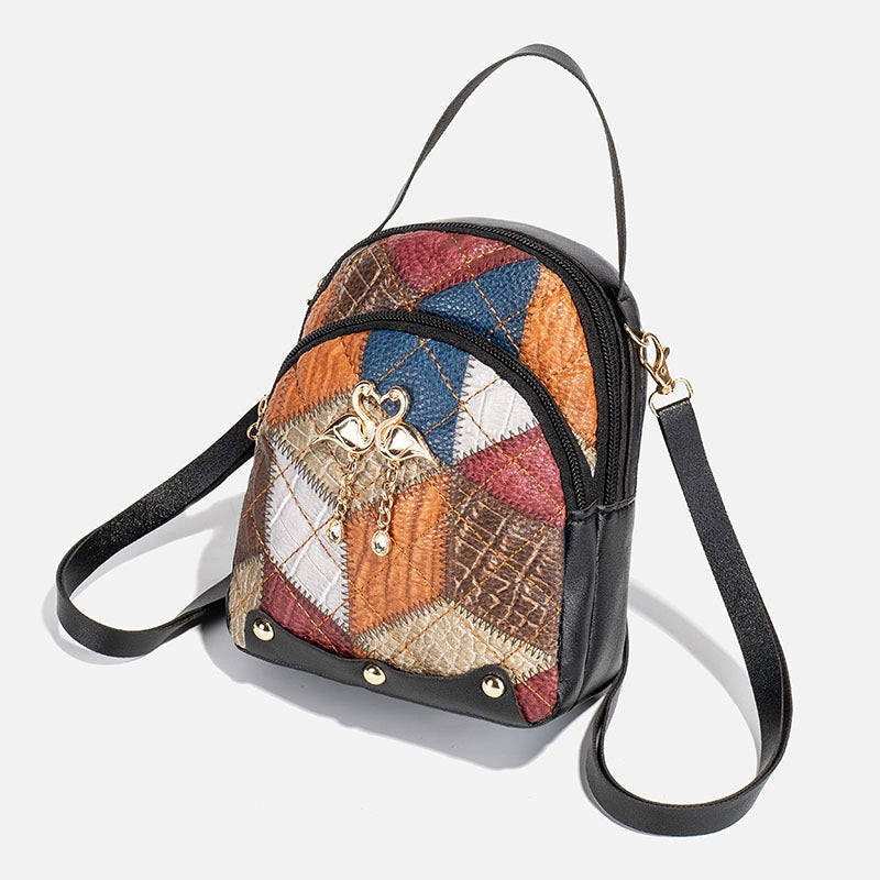 Anti-theft Color Block Casual Holiday