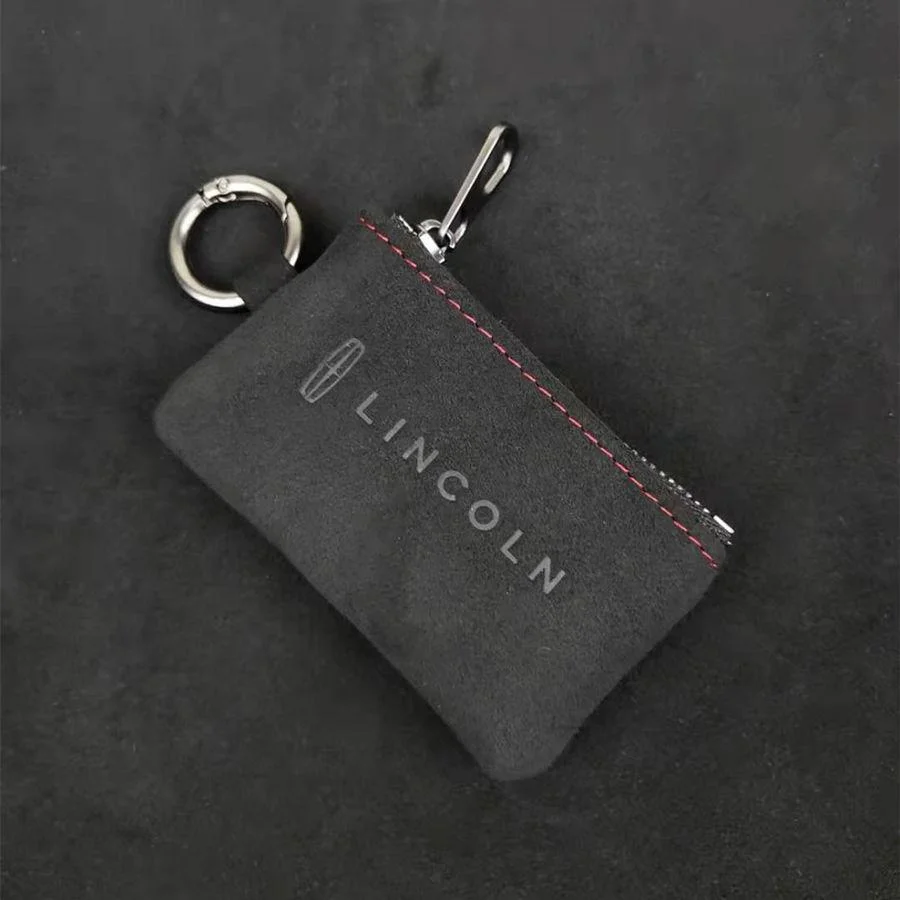 Car key high-end suede key bag