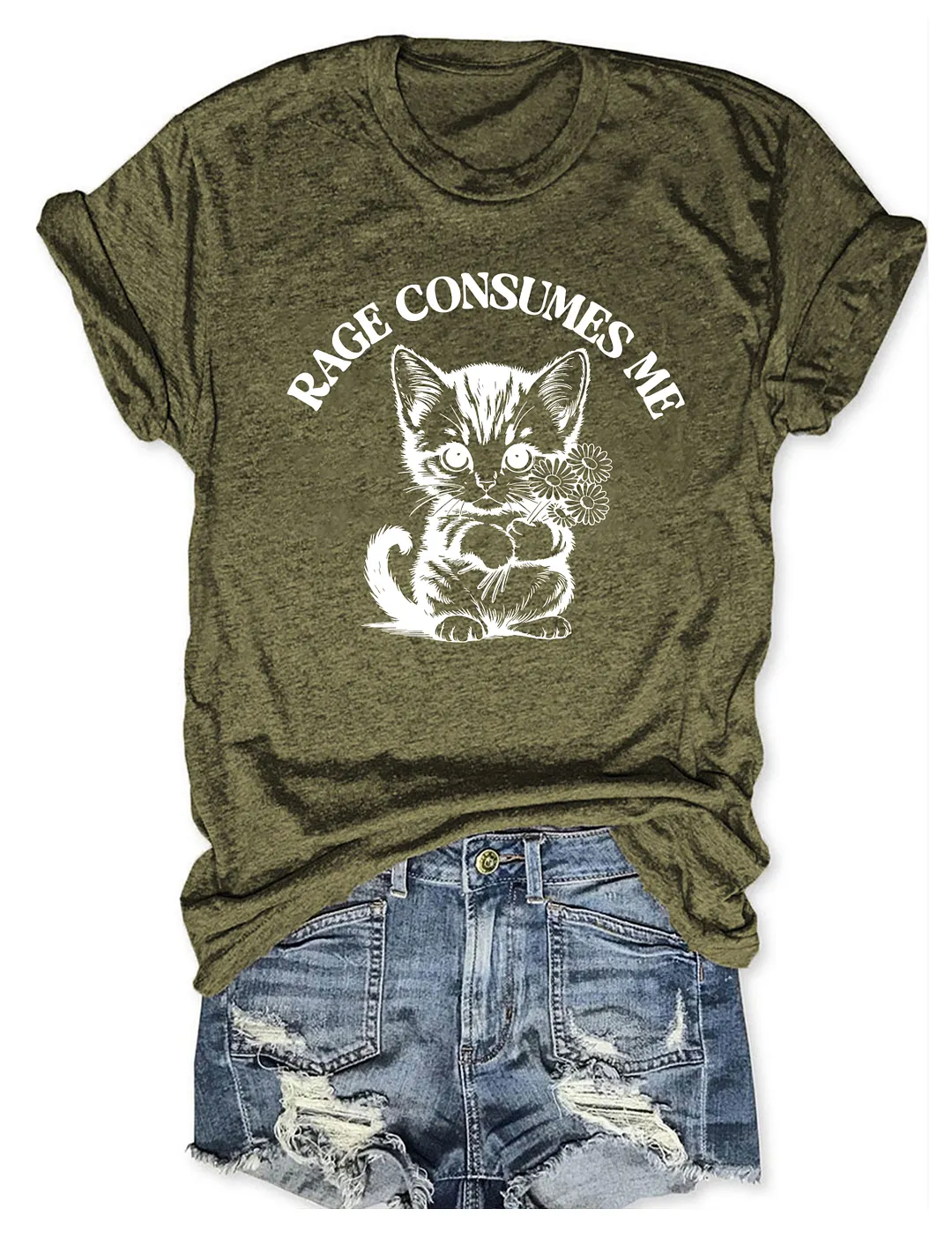 Rage Consumes Me T-shirt