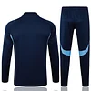 25/26 Arsenal Royal Blue Half-Zip  Training Jacket Set