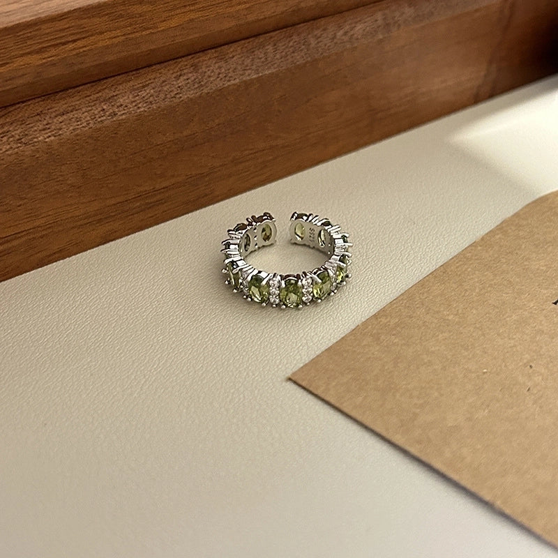 Minimalist Geometric Copper Plating Women’s Open Rings