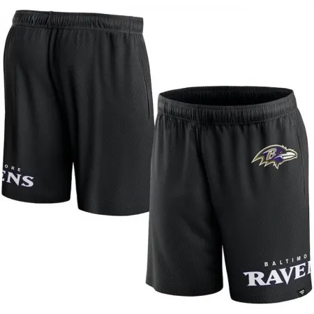Men's Baltimore Ravens Black Shorts