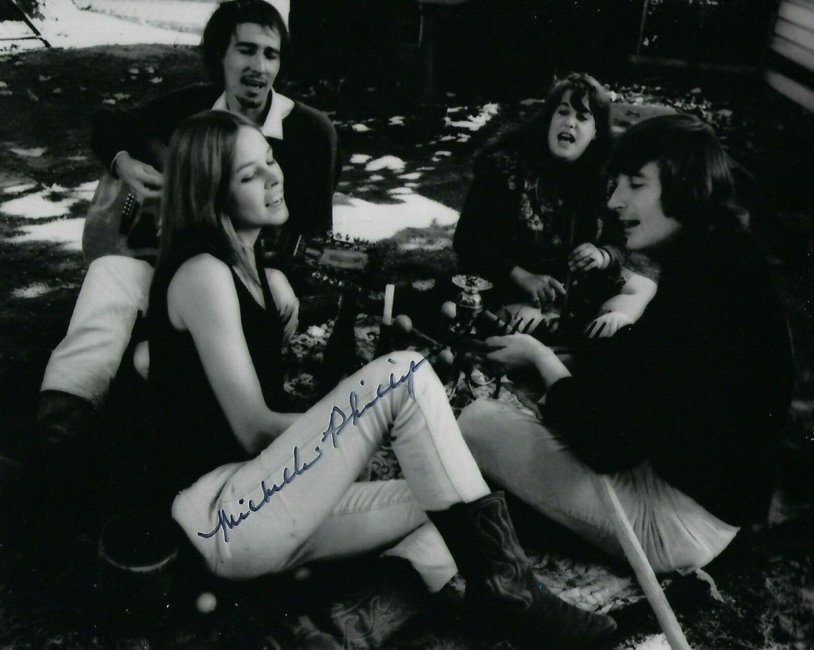 GFA The Mamas and the Papas * MICHELLE PHILLIPS * Signed 8x10 Photo Poster painting MP5 COA