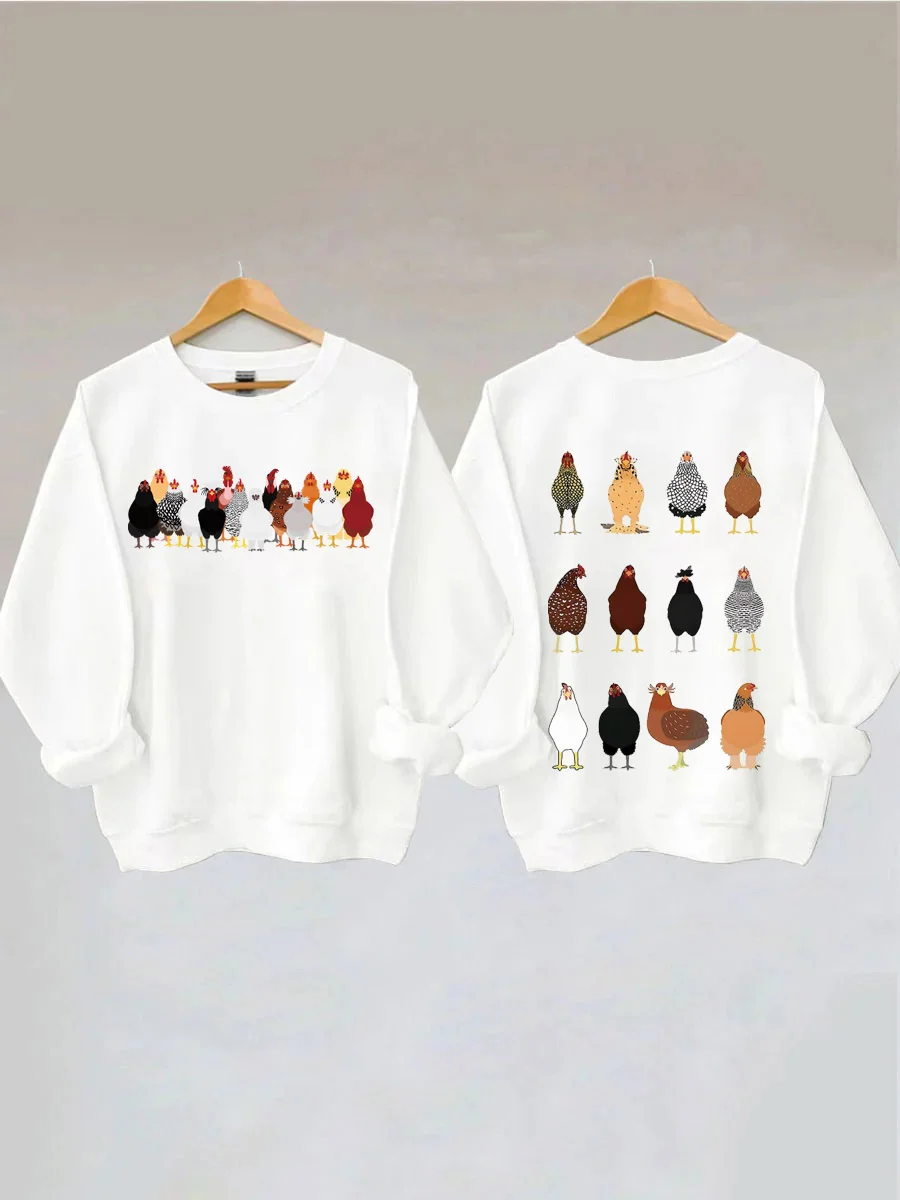 Love Chickens Sweatshirt