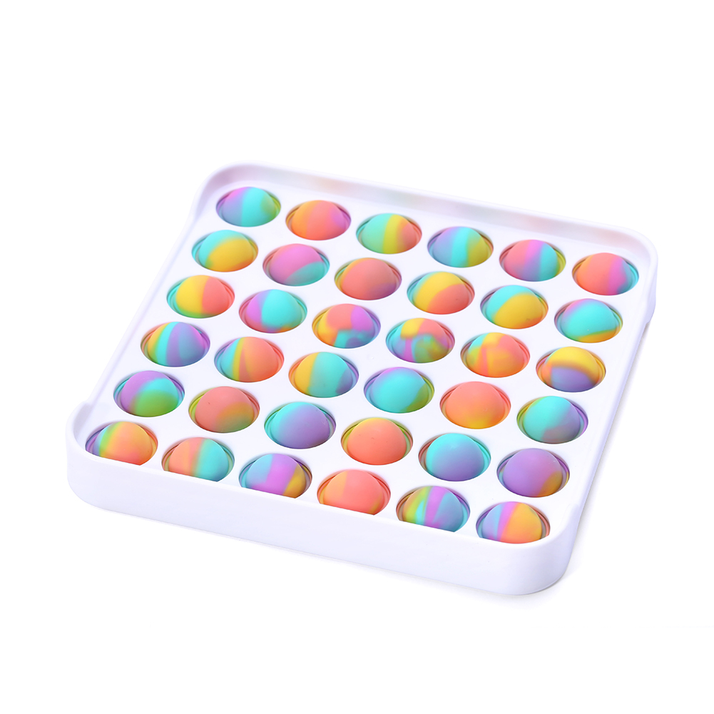 

Square Mix Color - Pop It Fidget Toy, 501 Original