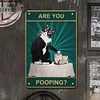 Cat Are You Pooping - Vintage Metal Signs - 20*30cm/30*40cm