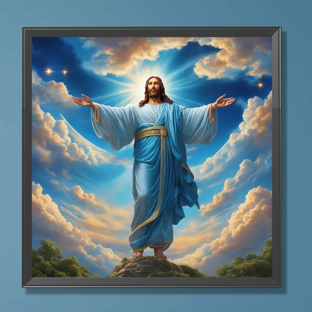 Diamond Painting - Full Round Drill - Jesus(Canvas|30*30cm)