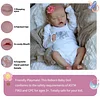 17'' Real Lifelike Journey Reborn Baby Dolls Girl with Heartbeat and Sound Best Gifts For Your Loved Ones - RBBI-Myrebornbabydoll® Myrebornbabydoll®