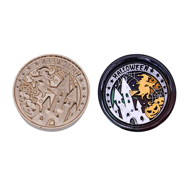 Diy Fire Lacquer Round Sealing Wax Stamp Head 25Mm gbfke