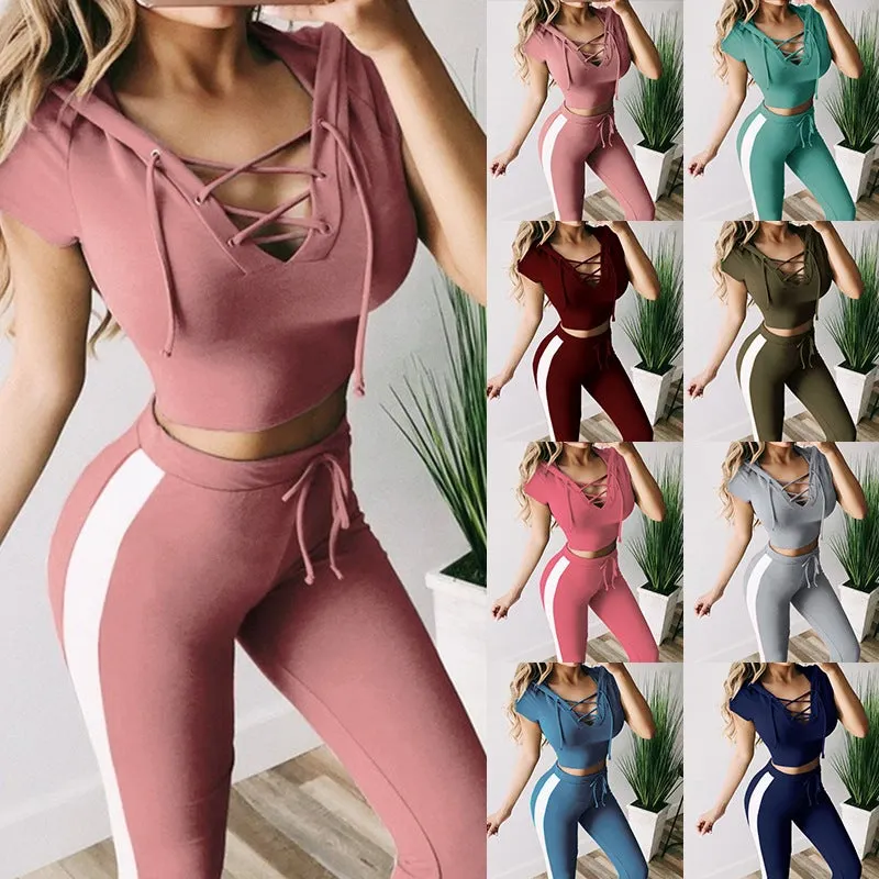 Women's Sports Suit Tight-fitting Slim Slimming Casual Suit