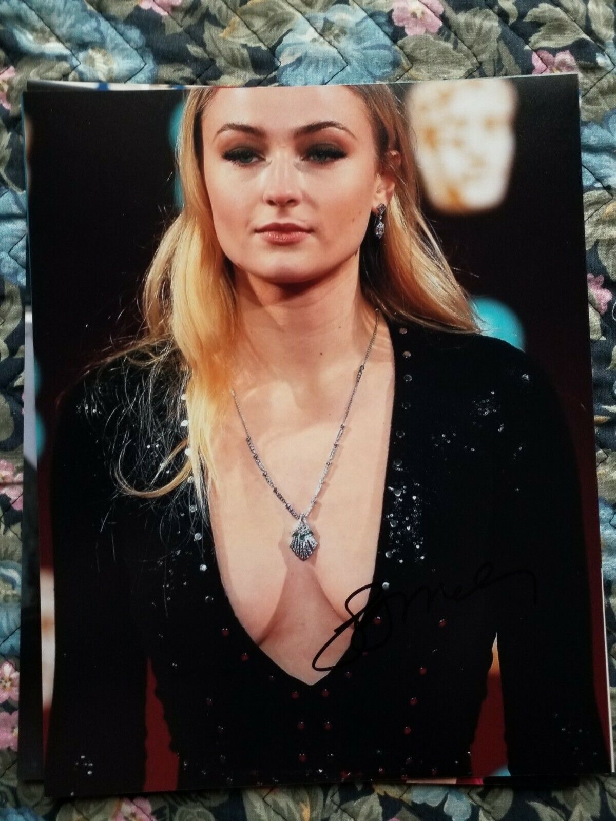 SOPHIE TURNER Authentic Autographed SIGNED 8x10 Photo Poster painting GAME OF THRONES X - MEN