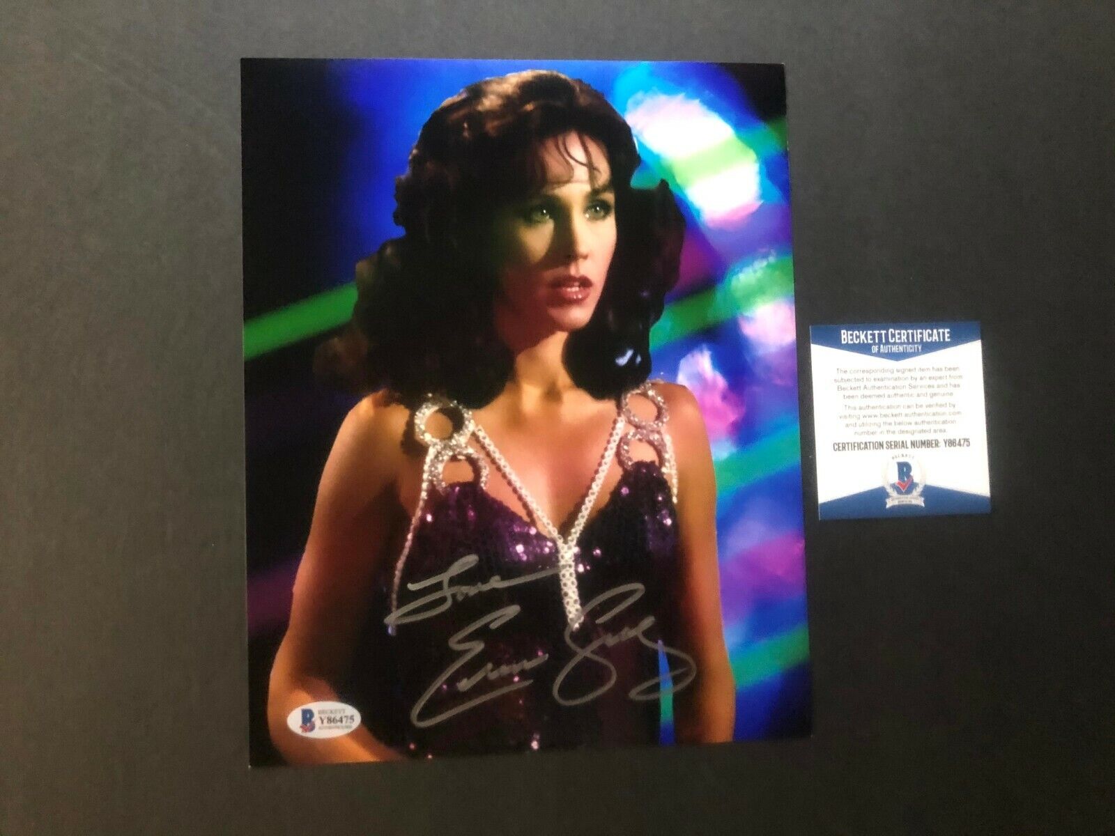 Erin Gray Hot! signed autographed sexy Buck Rodgers 8x10 Photo Poster painting Beckett BAS coa