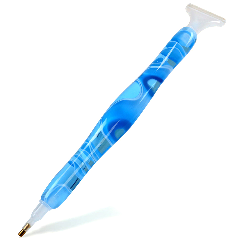 

DIY Point Drill Pen Diamond Painting Color Tools with 3 Head (Light Blue), 501 Original