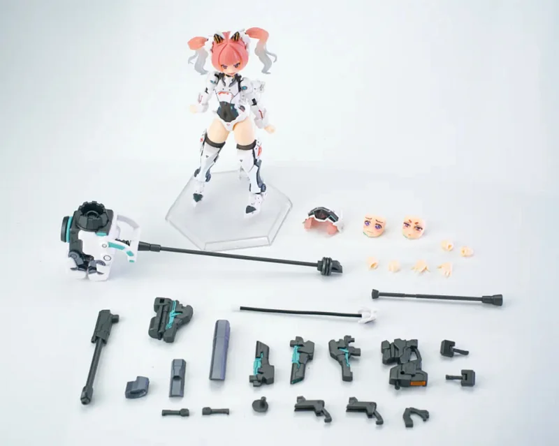 予約]AniMester 核金重構 thunderbolt 1/9 機甲少女 可動 美少女