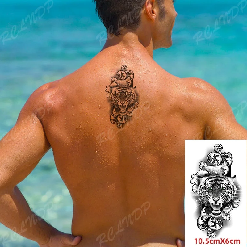 Waterproof Temporary Tattoo Sticker Scorpion Halloween Flash Tatoo Fake Tatto arm Wrist Foot hand neck For Girl Men Women kids