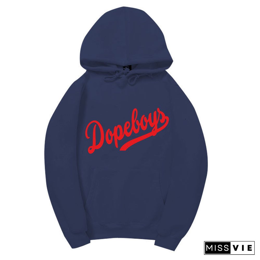 Letter Print Men's And Women's Sweatshirts