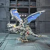 Mechanical Party Nidhogg Colorful Dragon Toy Handmade Metal Assembly Model