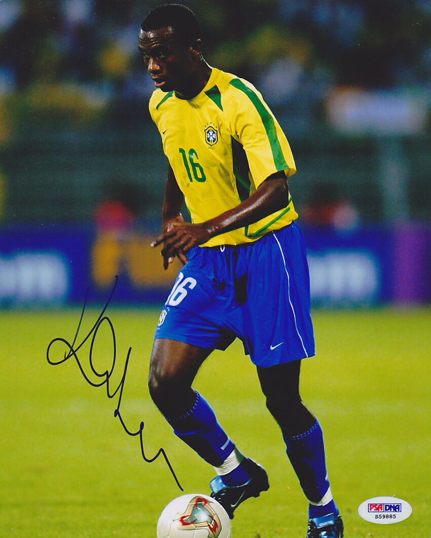 Kleber Pereira SIGNED 8x10 Photo Poster painting Brazil *VERY RARE* PSA/DNA AUTOGRAPHED