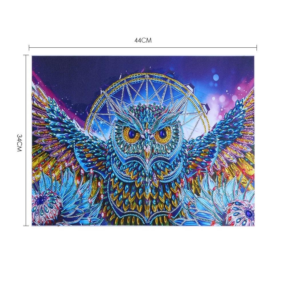 Diamond Painting - Crystal Rhinestone - Eagle（40*50cm）