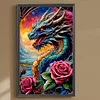 Dragon-Full Round Diamond Painting(30x50cm)