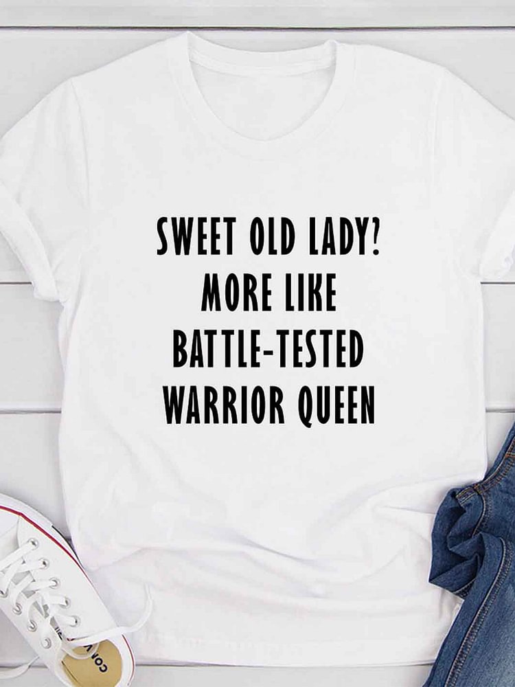 Bestdealfriday Sweet Old Lady T-Shirt