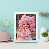 Cartoon Little Girl Diamond Art Painting Kits with Frame 
