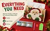 Warm Santa DIY Pearl Diamond Painting PU Cover Tissue Holder Kit Pearl Art Painting Decoration for Home & Gifts