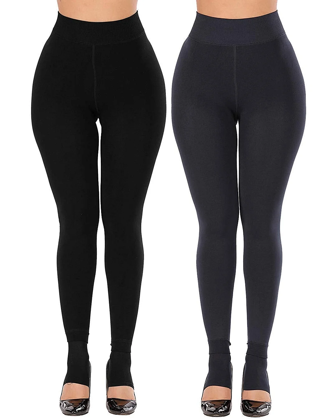 Winter Warm Fleece Lined Leggings for women - Thick Velvet Tights Thermal Pants