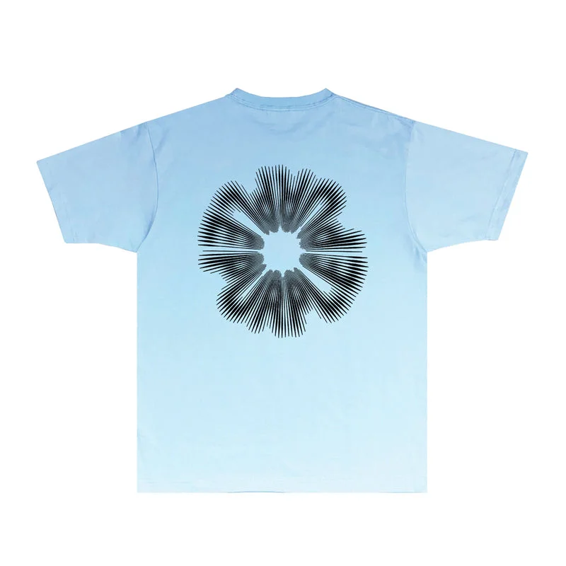 Purple 2023 new fashion T-shirt short sleeves