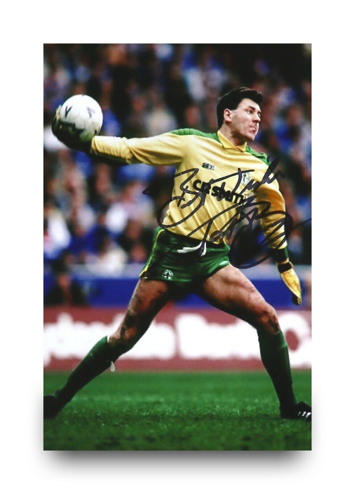 Pat Bonner Signed 6x4 Photo Poster painting Celtic Goalkeeper Genuine Autograph Memorabilia +COA