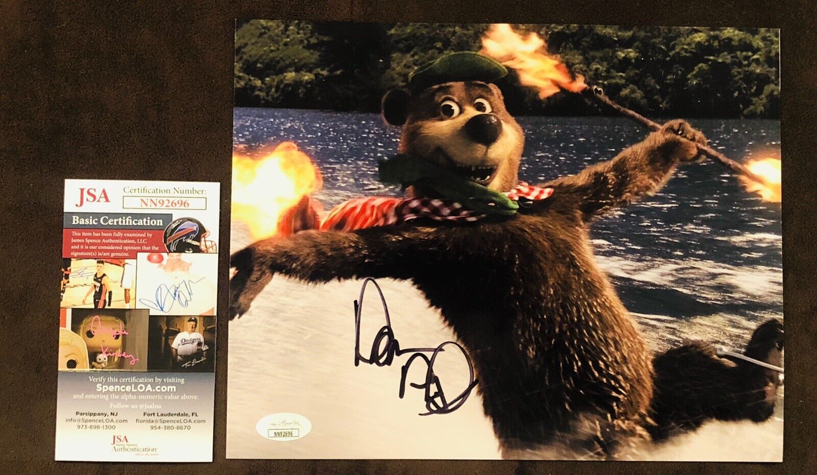 DAN AYKROYD Signed Autograph 8x10 Photo Poster painting YOGI BEAR JSA COA