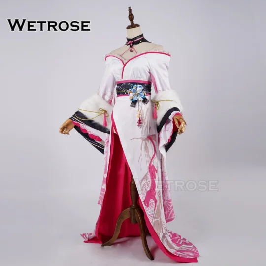 [Wetrose] In Stock Hololive EN Raora Panthera New Year Kimono Cosplay Costume コスプレ衣装