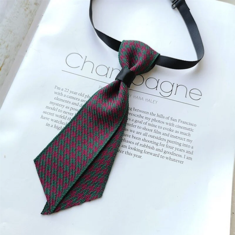 Hand-made Bow Tie Necktie High Quality Women's Career Suit Shirts Student College Wind Business Small Tie Bowtie Gifts Trendy