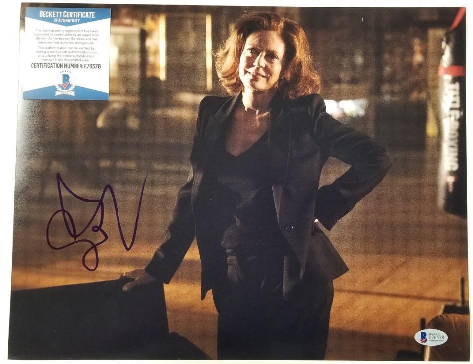 SUSAN SARANDON Signed 11x14 Photo Poster painting #5 Actress Autograph ~ Beckett BAS COA