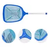 Pool Cleaning Nets Lightweight Swimming Pool Cleaning Net Aluminum Alloy Handle Shallow Water Leaf Nets for Fine Debris in Inground/Above Ground
