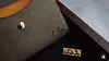 Handmade Italian Pueblo frosted vegetable-tanned cowhide cardholder/wallet