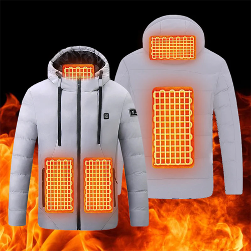 Winter Heated Jackets Smart Heating Cotton Coats