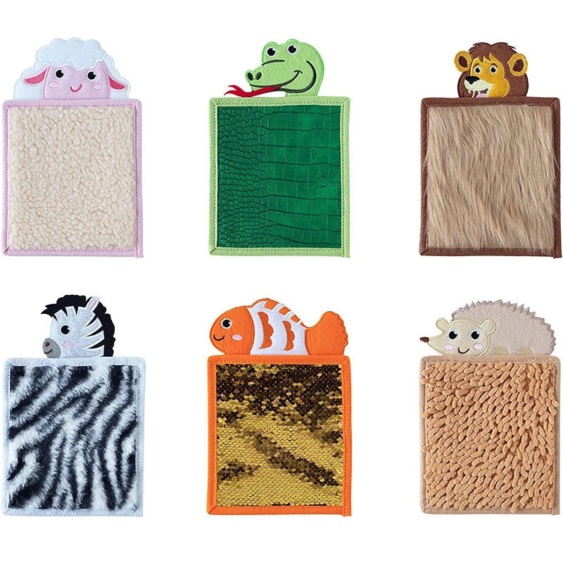 Manufacturers A Large Number Of Sensory Toys For Autism Various Texture Sensory Mat Felt Tactile Animal Sensory Mat