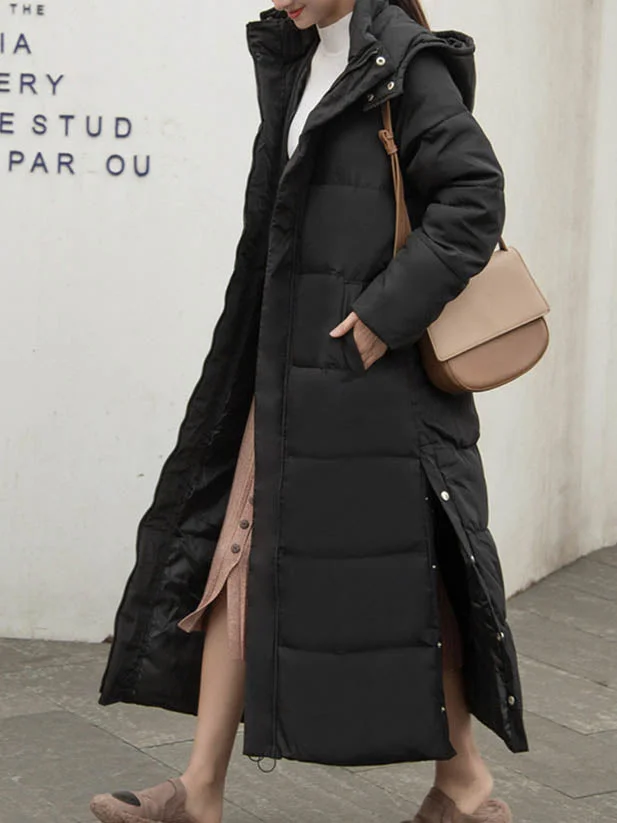 Women Half Sleeve V-neck Solid Color Dress